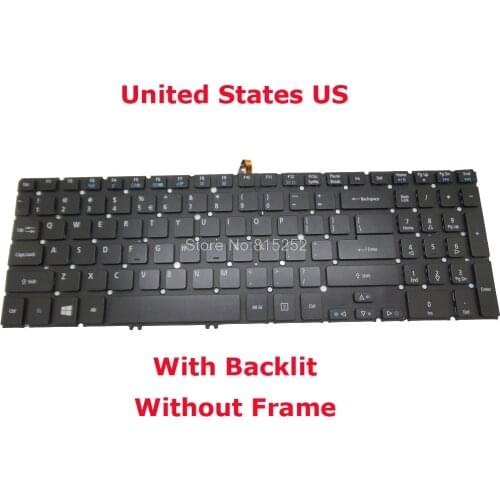 HB CA Keyboard For ACER V5-571 NSK-R3KBW 0A 9Z.N8QBW.K0A NK.I1717.075 NK.I1713.00Y 90.4VM07.OM2 NK.I1717.075 MP-11F53HB-528W