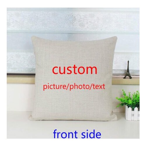 Customer pillow cover, customer order Customized picture photo text throw pillow case pillowcase pillow cover wholesale