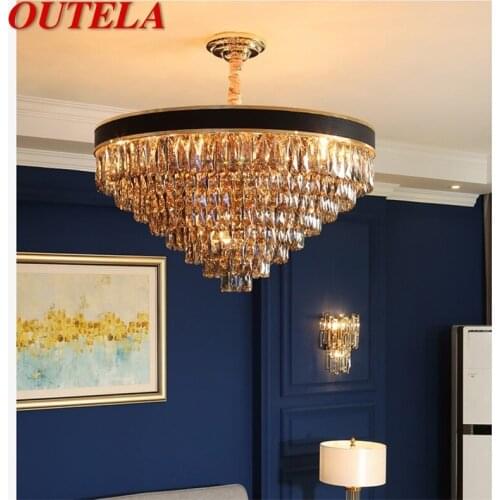 OUTELA Chandelier LED Pendant Lamp Postmodern Lighting Fixtures for Home Living Dining Room