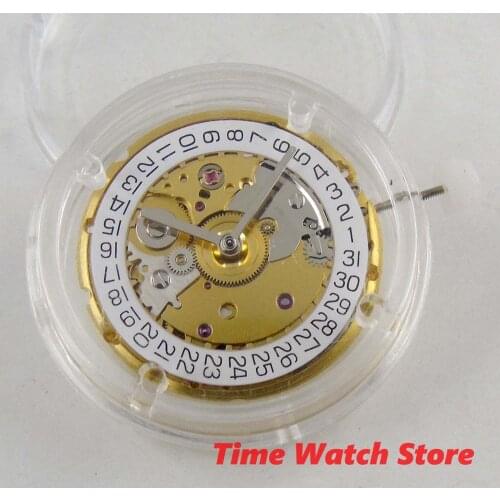 28800bph ST 2130 Watch movement functional Clone 2824-2 Mechanical Automatic movement date display fit for SUB watch men M22