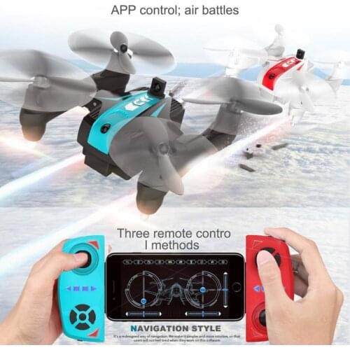 AG-03 Mini Drone Infrared Battle Quadcopter HD Aerial Photography RC Helicopter 2.4G Remote Control Airplane Model Gifts Toy