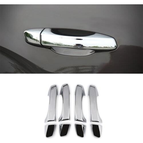 For Skoda Octavia A7 Golf 7 2014 2015 2016 2017 ABS Chrome Car Side Door Handle Cover Trim Sticker Free Drop Shipping 8pcs