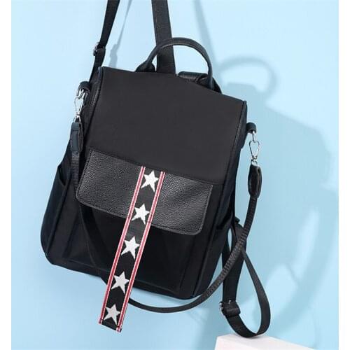 2021 Backpack New Trend Female Backpack Fashion Casual Women Backpack Nylon School Bags Teenage Girl Shoulder Bags Female