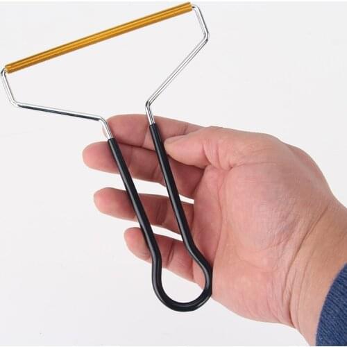 Portable Lint Remover Pet Hair Remover Brush Manual Lint Roller Sofa Clothes Cleaning Lint Brush Fuzz Fabric Shaver Brush Tool