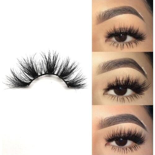Fluffy Eyelashes 10mm-18mm 3d Mink Eyelashes Handmade Soft Volume Natural Lashes Lash Vendors False Lashes