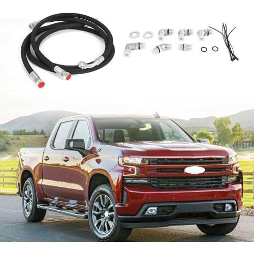 Transmission Cooler Lines Hoses for 07-10 Chevy GMC 6.6L Duramax Diesel