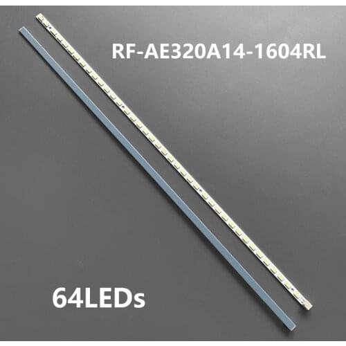 2pcs LED Backlight strip for NA32C C320 RF-AE320A14-1604RL/R-03