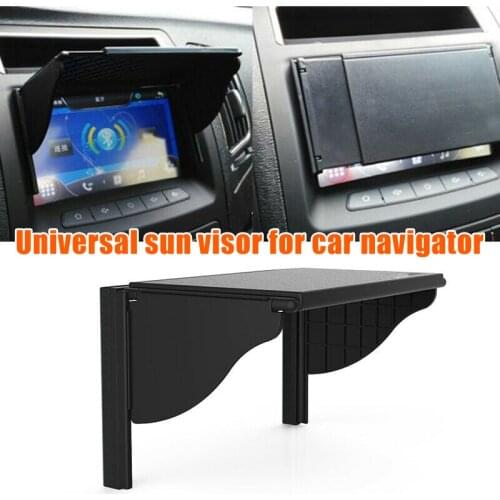 Spot Universal Car Navigation Sun Shade Visor GPS Sun Shade Cover Anti Glare and Reflection for Cars Navigator M8617