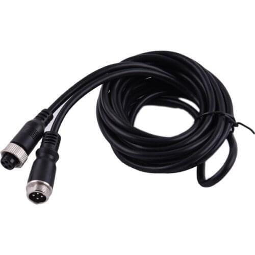 Slim 4 Pin Mini Din Cable For Vehicle DVR CCTV