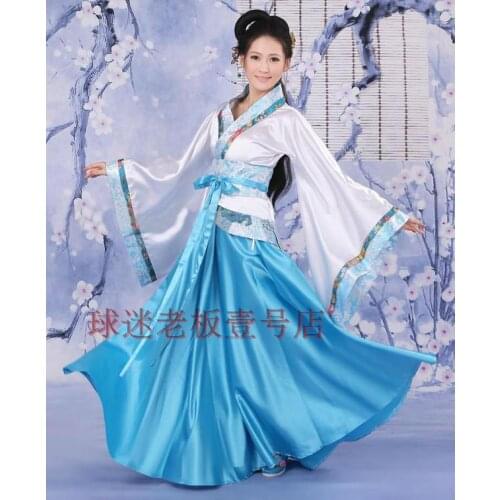 Ancient traditional chinese dance costumes woman dance tang fairy costume costume hanfu dresses china dress cosplay clothing