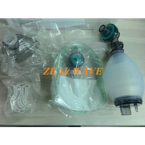 VADI Universal Silicone Childrens Artificial Resuscitation Balloon Scalp Ball Simple Ventilator Machine S-660-12