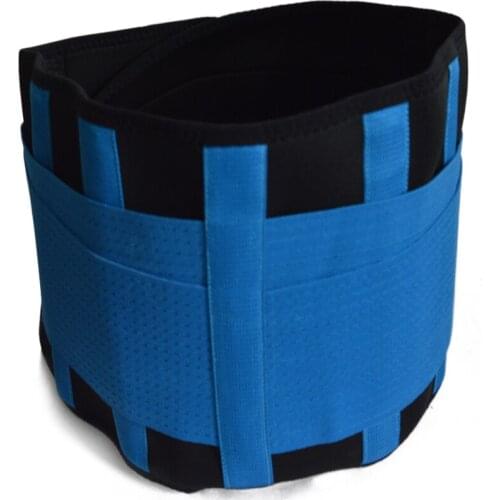 2021 High Quality Black Back Support Adjustable Belt Lumbar Waist Heavy Lift Back Support Belt Breathable Lower Back Support