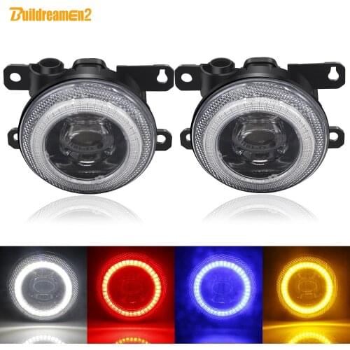 Car Fog Light LED Angel Eye Fog Daytime Light 8000LM For Opel Corsa Vectra Movano Meriva Zafira Signum Tigra TwinTop Agila Astra
