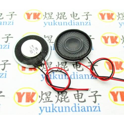 Large magnetic waterproof speaker with wire 8R 8 ohm 8Ω 1.5W speaker speaker diameter 28MM line length 100MM