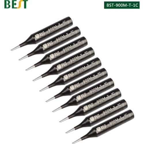 BST-900M-T-1C 10PCS/Lot Soldering Solder Iron Tips Leader-Free Solder Iron Tip For Hakko 936 fx888/888D SAIKE 909D/852 CXG 936d