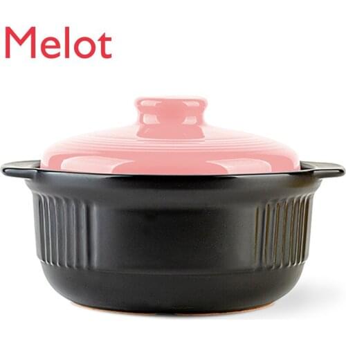 Household Soup Casserole Gas Porridge Stew Pot Large Capacity Household Casserole Set