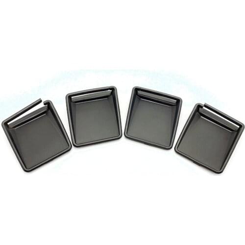 4Pcs Safety Belt Exit Decorative Frame Decorative Cover Guide Baffle For Jetta MK2 MK3 Golf Mk2 Car Interior 193867329 193867330