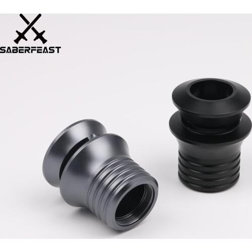 SaberFeast Emitter Parts for Lightsaber Sword Metal Hilt Laser Custom DIY Accessories Head Components Toys-ET010