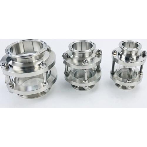 Short Type Dioptr 3"(76mm)OD91 High Quality Sight Glass Dioptr Sight Tower Sight Glass Stainless Steel304 Length 110mm