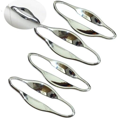 FUNDUOO For Hyundai Sonata i45 New Chrome Car Door Handle Cup Bowl Cover Trim Sticker 2011 2012 2013 2014