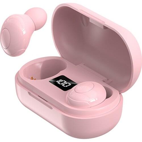 Bluetooth 5.0 Earphones Intelligent Noise Reduction Gaming Headset Wireless IPX6 Waterproof Sports Headphone with Charging Case