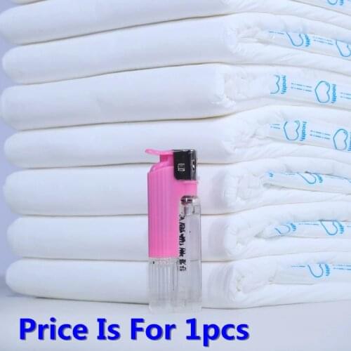 1Pcs Adult Diapers 1300ml Elderly Diaper Maternal Pants For Men And Women Diapers L Large Free Shipment Prevent Side Leakage