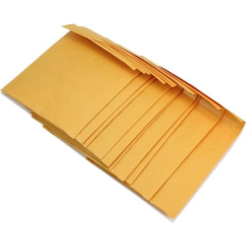 50pcs/lot Different sizes Yellow Poly Plastic Bubble Envelope Mailer For Mailing free shipping