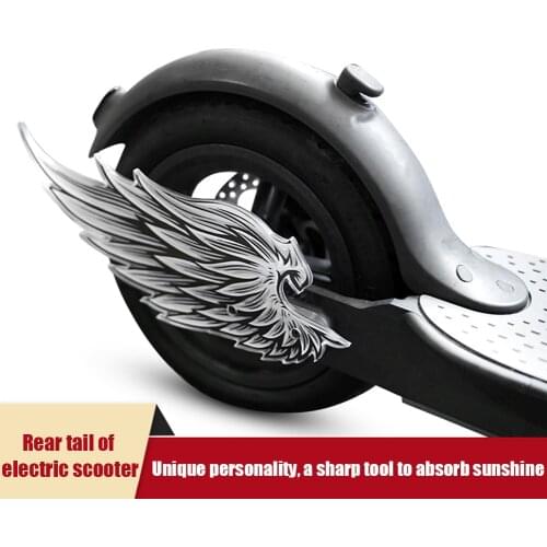 Scooter Rear Wing Warning Light Skateboard Side Marker Lamp Kick Scooter Accessories for M365/M365 Pro Replacement Parts