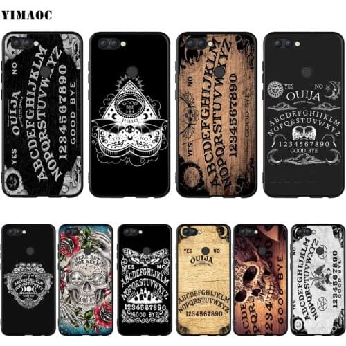 YIMAOC Ouija Board Silicone Case for Huawei Honor 6a 7a 7c 7x 8 9 10 Lite Pro Y6 Prime 2018 2017