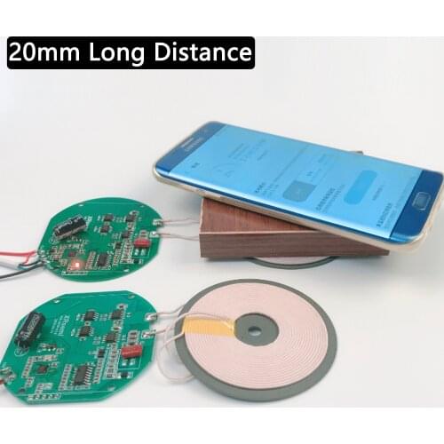 12V DIY Universal Qi Wireless Charger Standard PCBA Circuit Board Accessories 15W Fast Charging For iPhone Samsung xiaomi HUAWEI