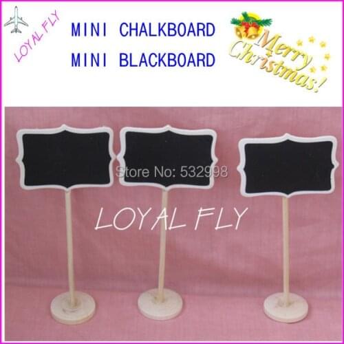 120pcs rectangle Mini Chalkboards Blackboard On Stick Stand,Table Display,Wedding Chalkboard,food marker,buffet labels,signage