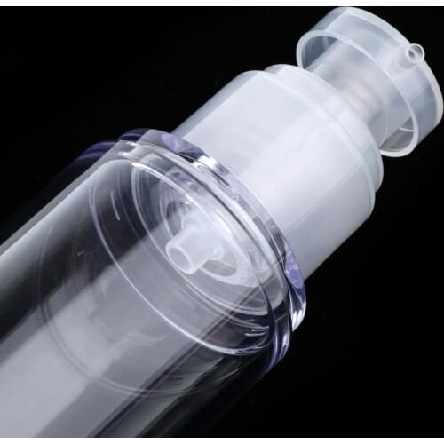 2 Pack Empty Lotion Cosmetic Cream Bottles Airless Pump Dispenser-100ml