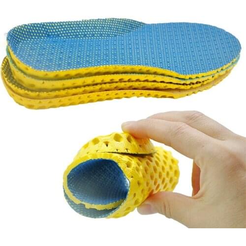 4 Seasons Shoes Insoles Memory Foam Sport Insoles Sweat Absorption Pads Breathable Running Sport Shoe Insoles Unisex Foot Care