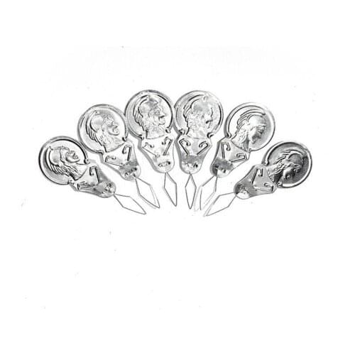 50Pcs/Lot Sliver Bow Wire Needle Threader Hand Machine Sewing Stitch Insertion Tool Wholesale