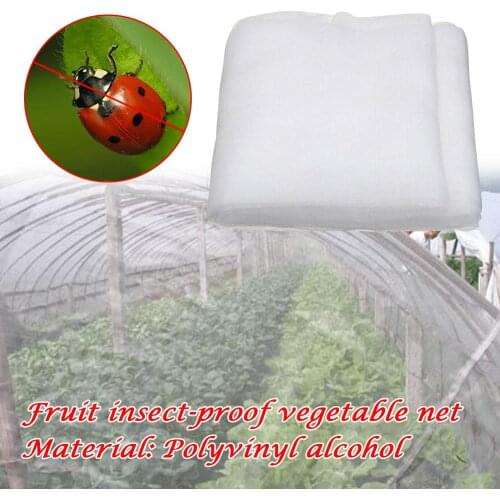 60 Mesh Greenhouse Anti Insect Net Garden Crop Plant Vegetable Protection Netting Multi-functional Practical Durable Cover