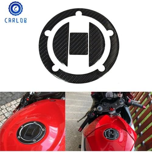 CARLOB Fuel Gas Tank Cap Cover Pad Sticker 3D Gel Carbon Fiber For SUZUKI GSXR600 750 1000 GSXR GSXR1000 K3/K4/K5/K6/K7/K8/K9