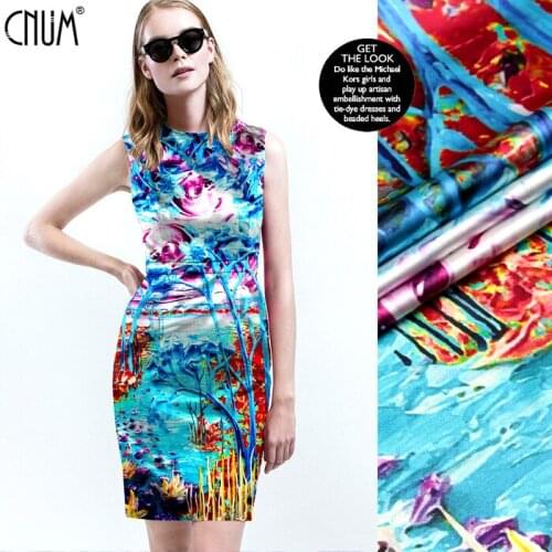 CNUM SP630 Pure Silk/ Fairyland/Silk Fabric 93% Silk 7% Spandex Elastic/Width1.29yd Length1.31yd Thickness19mm Unit:1pc