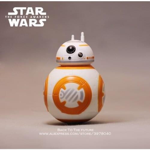 Disney Star Wars BB-8 Sound and light 11cm Action Figure Posture Anime Decoration Collection Figurine Toys model for children