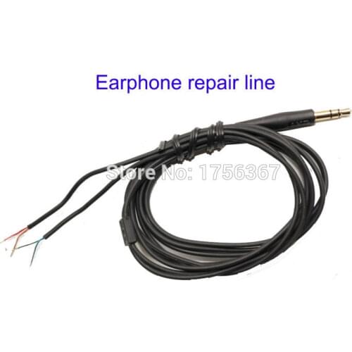 Earphone replacement line Cable 3.5mm jack for KOSS PP(Porta Pro) Sennheiser PX100 PX200 PX200ii HD202 HD201 headset