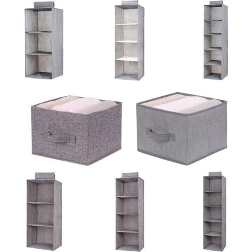 Clothes Storage Box Cover Home Organizer For Fabric Finishing Box Large Bag Quilt Sundries Storage Boxes