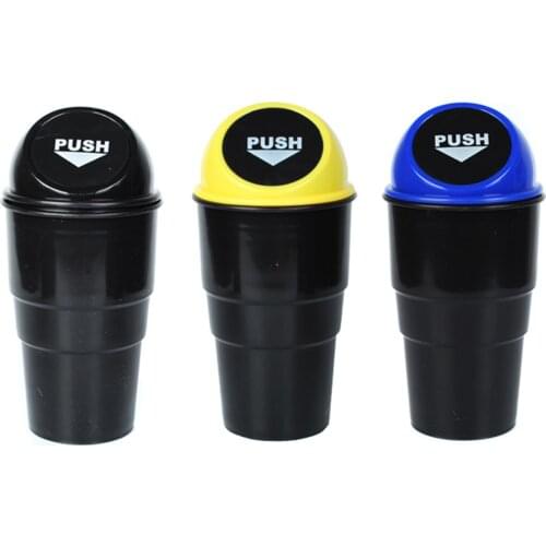 Trash Can Mini Waste Bin Paper Box Coin Holder Ashtray/ Desktop Small Ashcan Litter Trash Tabletop Trashbox Home Office