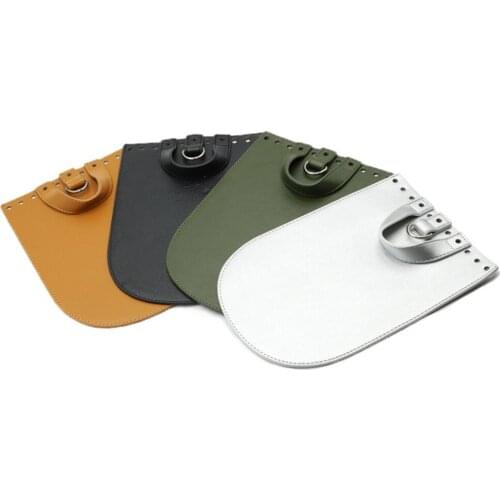 1 Set Leather Knitting Bag Bottom Pad Drawstring Handbag Bag Making Supplies