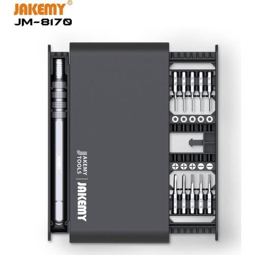 JAKEMY 21 in 1 Magnetic Screwdriver Set Torx Bit Precision Screwdrivers Screw Driver for iPhone Smartphone Repair Tools Kit