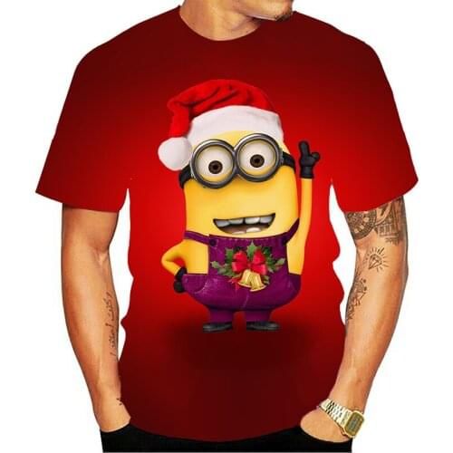 New mens cartoon T-shirt 3D mens t-shirts anime t-shirt short sleeve large TshirtHip hop cosO collar T-shirt graphics T-shirts