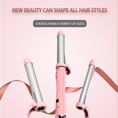 Professional Classic Rose Curling Iron Automatic Design Rotating Hair Curler Automatic Curling Iron Wave Roll Rapid Heating