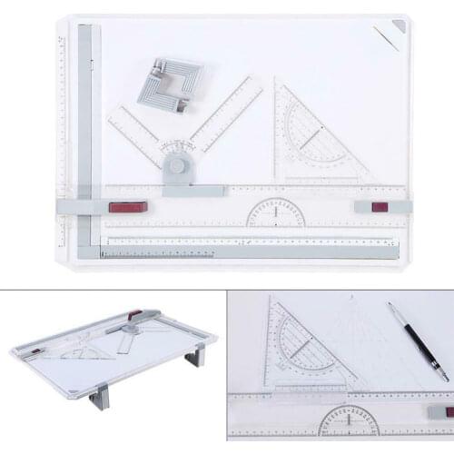 Professional A3 Drawing Table Technical Board with Drawing Head Machine Drafting Supplies JR Deals