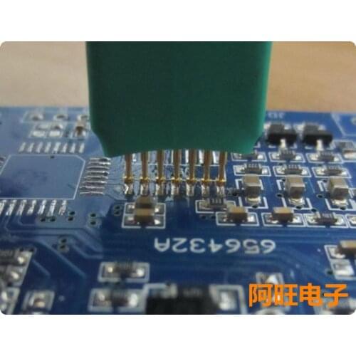 Hand-held 1.5mm-6P Single Row Burning Needle Writing Program Test Needle Spacing 1.5mm 6-pin Probe