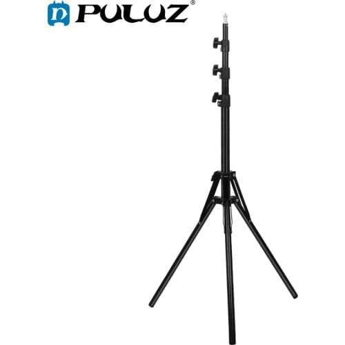 PULUZ Reverse Foldable 4 Sections 1.8m Height Tripod Mount Holder light Stand For Vlogging Video light Live Broadcast ring light