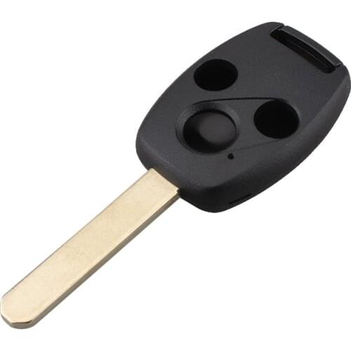 3 Buttons Replacement Remote Key Case Shell for HONDA Accord Civic CR-V Pilot FIT Blank Key Cover Alarm Keyless Entry Fob Case