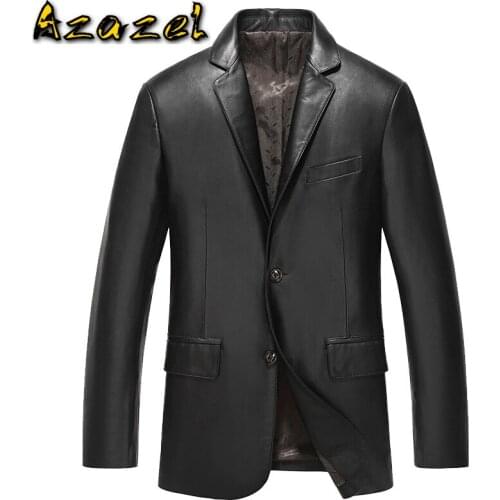 Azazel Genuine Leather Jacket Men Spring Autumn Real Sheepskin Coat Blazer Leather Jackets and Coats 2020 61Z6609 KJ2413